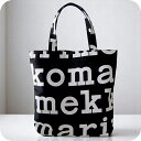 \6/15は全品10倍★さらに+7倍/ マリメッコ MARIMEKKO トートバッグ レディース 047312-911 LOGO NOTKO ブラック ブランド 軽量 手提げ 高級 おしゃれ プレゼント 女性 実用的 かわいい
