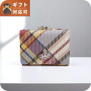 ヴィヴィアンウエストウッド VIVIENNE WESTWOOD SMALL FRAME WALLET 3つ折り財布 5115002NW-L00A9-K303 レ...