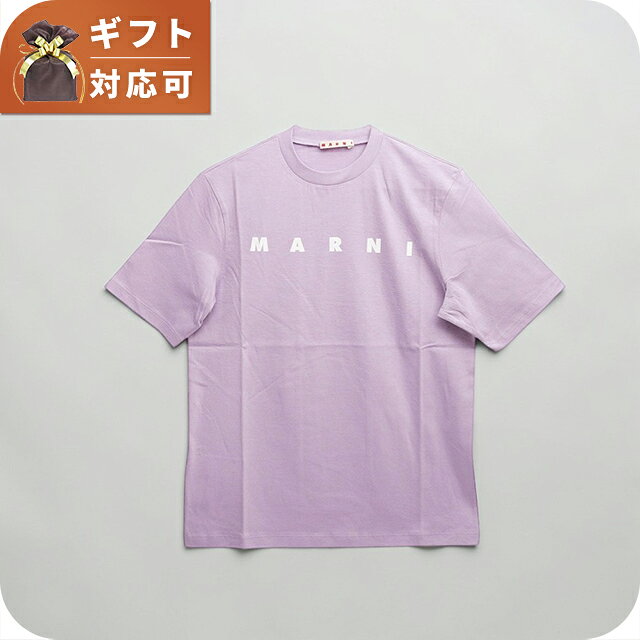 樂天商城 - ＼2000円OFF+さらに9倍／ マルニ MARNI Tシャツ ロゴ コットン クルーネックT マルニキッズ MT290F-M01601-M00RF-0M612-12Y レディース パープル Tシャツ ブランド