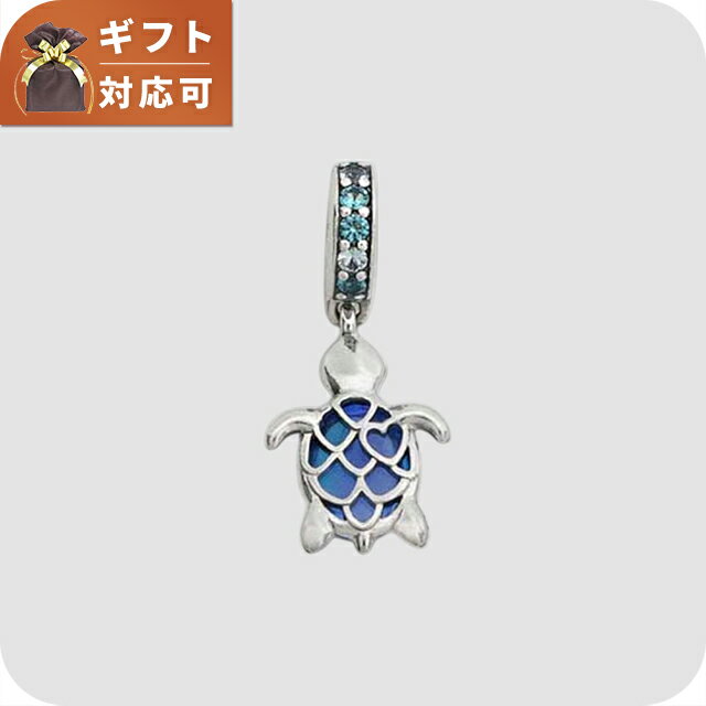 乐天商城 - パンドラ PANDORA Moments Murano Glass Sea Turtle Dangle Charm チャーム 798939c01 レディース ブルー ブランド
