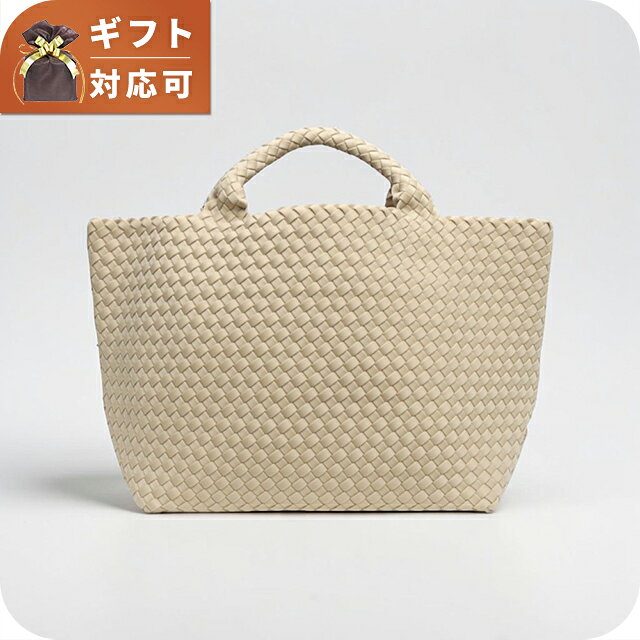 ＼10/7はラッキーDAY★ななぷれ感謝祭／ ナゲディ NAGHEDI St. Barths Medium Tote セント・バーツ ミディアムトート トートバッグ sn03013ld-ecru レディース ecru ブランド 軽量 手提げ 高級 おしゃれ プレゼント 女性 実用的 かわいい nanaple-10161599 腕時計のななぷれ パッケージ画像