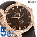 \さらに+4倍★今だけ!!/ オメガ デビル コーアクシャル アニュアル カレンダー 41mm 自動巻き K18 腕時計 メンズ OMEGA 431.53.41...
