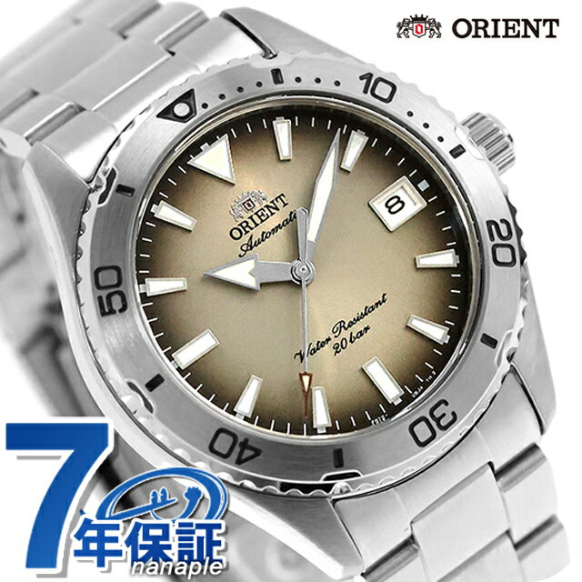 オリエント Sports Orient Mako 自動巻き 腕時計 ブランド メンズ ORIENT SPORTS RN-AC0Q16N アナログ グレー おしゃれ 防水 プレゼント 男性 実用的