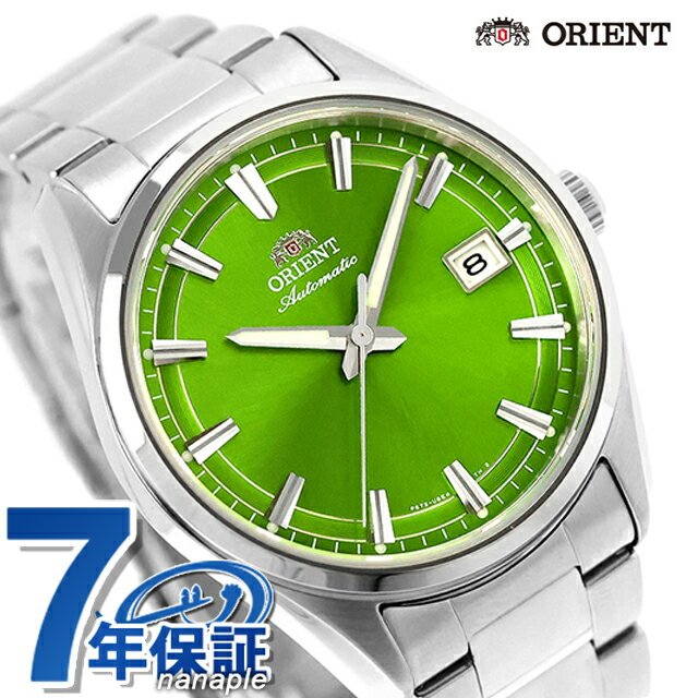オリエント Contemporary Orient Stretto 自動巻き 腕時計 ブランド メンズ ORIENT CONTEMPORARY RN-AC0R05E アナログ グリーン おしゃれ 防水 プレゼント 男性 実用的