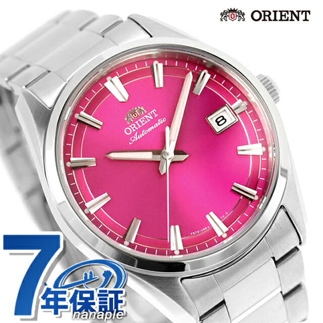 オリエント Contemporary Orient Stretto 自動巻き 腕時計 ブランド メンズ ORIENT CONTEMPORARY RN-AC0R07P アナログ ピンク おしゃれ 防水 プレゼント 男性 実用的