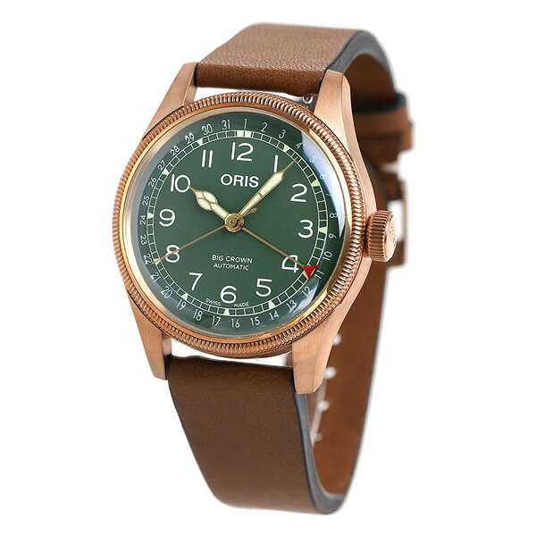 ＼8 10は激アツ 超ラッキーDAY オリス ORIS ビッグクラウン ポインターデイト 80周年 記念モデル メンズ 腕時計 nanaple-10124990 腕時計のななぷれ サンプル画像3