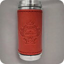 オロビアンコ 携帯灰皿 メンズ レディース ブランド Orobianco アルミ合金、牛革 革巻き ORA-001 RD レッド 小物