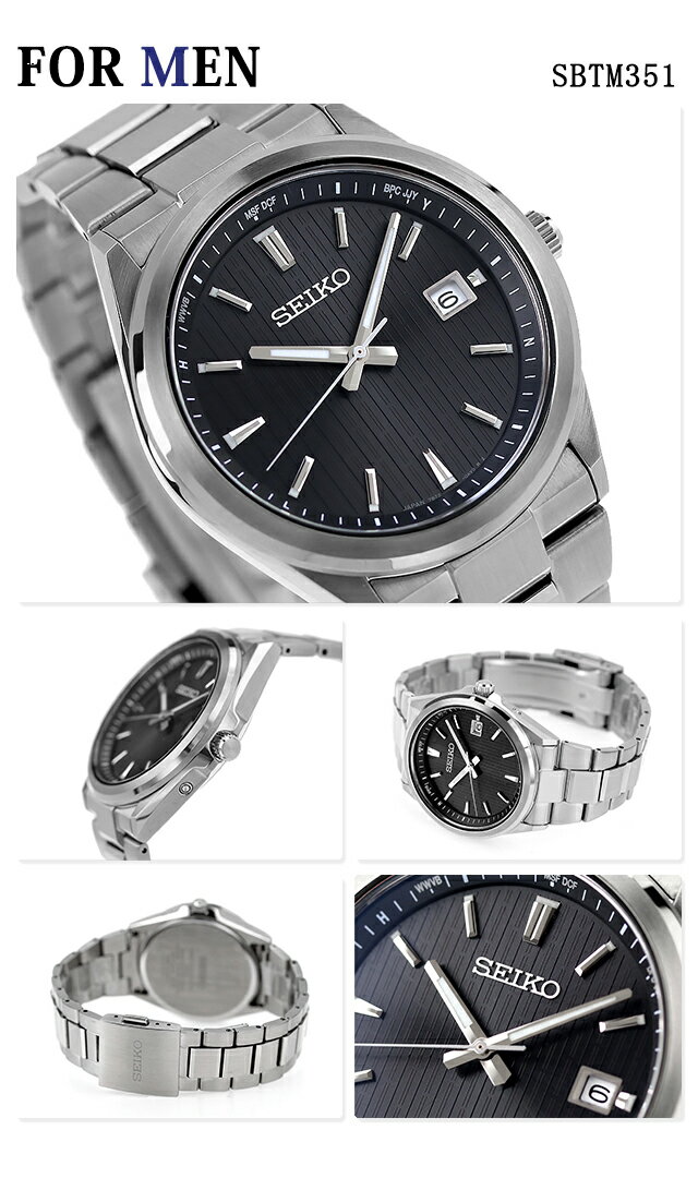 ＼2000円OFFクーポン+さらに4倍★11/16迄／ ペアウォッチ セイコー セレクション ルキア 夫婦 カップル 記念日 メンズ レディース 腕時計 SEIKO SELECTION LUKIA SBTM351 SSVV081 ブランド おしゃれ 防水 プレゼント 実用的