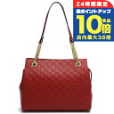 \9/15は全品10倍★3000円OFFクーポン/ グッチ トートバッグ レディース ブランド GUCCI レザー 453773 レッド バッグ 軽量 手提げ 高級 おしゃれ プレゼント 女性 実用的 かわいい