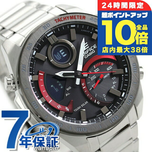 良品 CASIOカシオ メンズ腕時計EDIFICEグリーン箱付き 海外バージョン EDIFICE（CASIO） カシオ エディフィス EFV-650DJ-3AJF シルバー