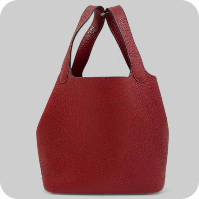 【中古】 エルメス ハンドバッグ レディース ブランド HERMES トリヨンルージュヴィフ B レッド 軽量 小さめ 手提げ 高級 おしゃれ プレゼント 女性 実用的 かわいい