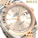 【10000円OFFクーポン 4日20:00?9日01:59まで】ロレックス ROLEX デイトジャスト 41 メンズ 腕時計 126331 サンダスト 新品