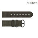 スント テキスタイルストラップ 時計ベルト 交換用ベルト ブランド メンズ レディース スントアクセサリー SUUNTO SS022295000 カーキグリーン