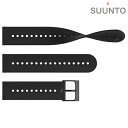 スント シリコンストラップ 時計ベルト 交換用ベルト ブランド メンズ レディース スントアクセサリー SUUNTO SS050846000 ブラック 黒