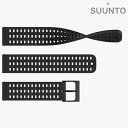 スント シリコンストラップ 時計ベルト 交換用ベルト ブランド メンズ レディース スントアクセサリー SUUNTO SS050850000 オールブラック 黒