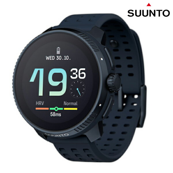 スント レース 充電式クオーツ スマートウォッチ ブランド メンズ レディース SUUNTO SS050930000 デジタル ネイビー 父の日 プレゼント 実用的