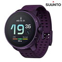 スント レース チタニウム 充電式クオーツ スマートウォッチ ブランド メンズ レディース チタン SUUNTO SS050933000 デジタル パープル