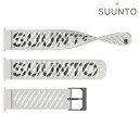 スント シリコンストラップ 時計ベルト 交換用ベルト ブランド メンズ レディース スントアクセサリー SUUNTO SS050959000 ホワイト 白
