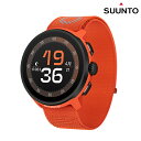 スント RUN CORAL ORANGE 充電式クォーツ スマートウォッチ ブランド メンズ レディース SUUNTO SS051112000 デジタル ブラック オレンジ 黒
