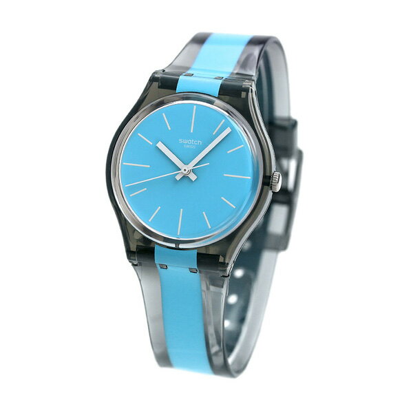 【今なら500円割引クーポンにポイント最大22倍】 スウォッチ SWATCH オリジナル ジェント 腕時計 GM186 ブルー×ブラック 時計【あす楽対応】
