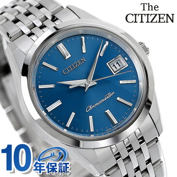 【30日はさらに+4倍でポイント最大32倍】 ザ・シチズン メンズ 腕時計 エコドライブ チタン AQ4041-54L THE CITIZEN ブルー 時計