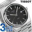ティソ PRX T-クラシック ピーアールエックス 40mm クオーツ メンズ 腕時計 T137.410.11.051.00 TISSOT ブラック ブランド ...