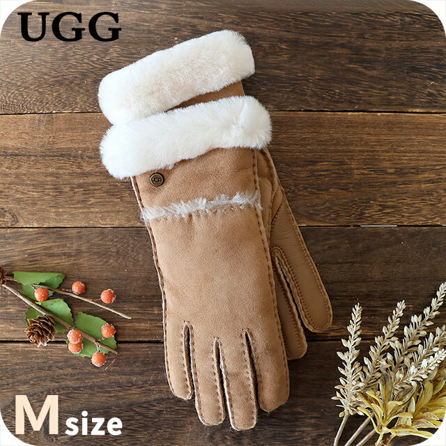 ���� ���� ��ǥ����� �֥��� UGG SHEEPSKIN SEAMED GLOVE M������ 17371 Chestnut ��ʪ