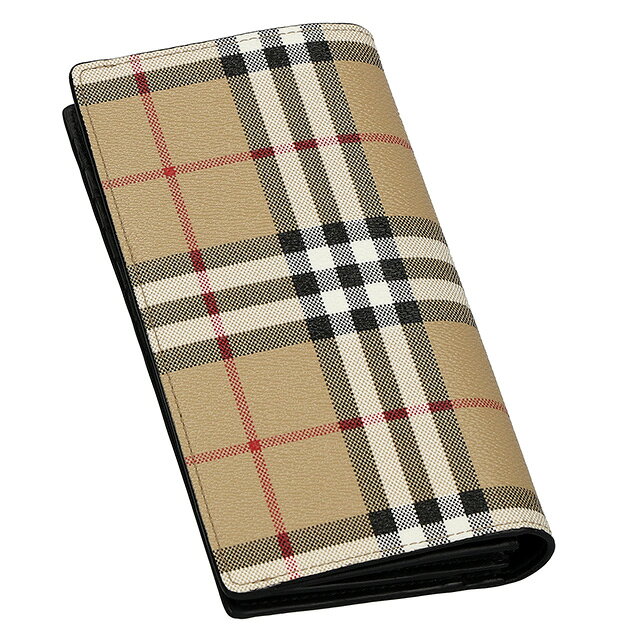 バ−バリ− 長財布 メンズ BURBERRY チェック 8069819 ベージュ ブラック ウォレット ブランド 高級 おしゃれ nanaple-10147024 腕時計のななぷれ サンプル画像3