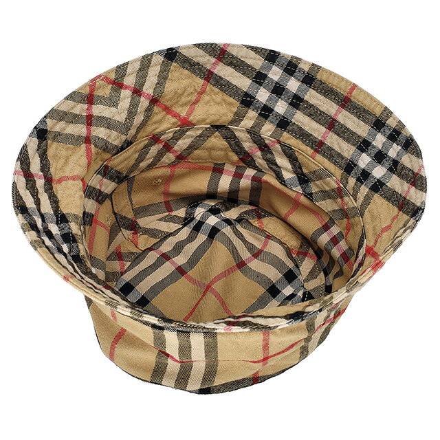 バ−バリ− ハット メンズ レディース ブランド BURBERRY チェック 8075657 M ベージュ nanaple-10146996 腕時計のななぷれ サンプル画像3
