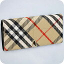 バ−バリ− 長財布 メンズ BURBERRY チェック 8099215 ベージュ ウォレット ブランド 高級 おしゃれ プレゼント 実用...