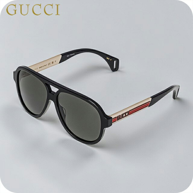 乐天商城 - グッチ サングラス メンズ ブランド GUCCI GG0463S 002 ブラック