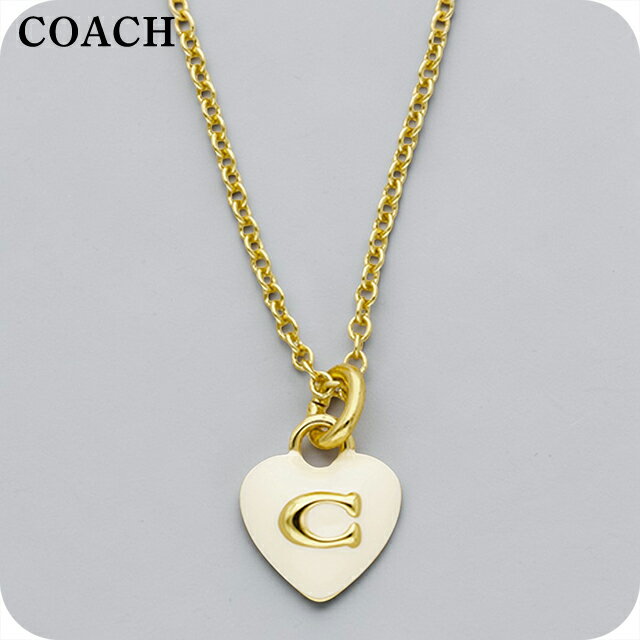 ＼20日限定★10%OFF+さらに12倍／ コーチ ネックレス レディース ブランド COACH 551685 GD100 ゴールド アクセサリー
