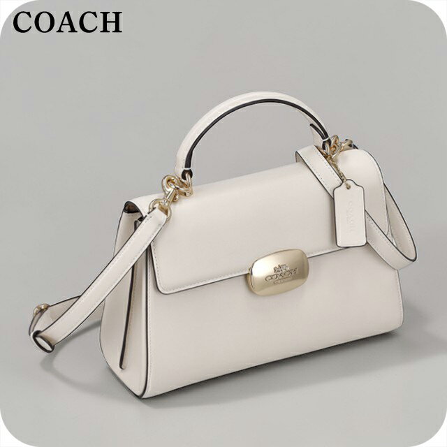 樂天商城 - コーチ ハンドバッグ レディース ブランド COACH CP006 IMCHK チョーク 軽量 小さめ 手提げ 高級 おしゃれ プレゼント 女性 実用的 かわいい