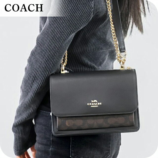 コーチ ショルダーバッグ レディース ブランド COACH Cambodia CV978 IMXAQ ダークブラウン/ブラック 斜めがけ 高級 おしゃれ プレゼント 女性 実用的 かわいい