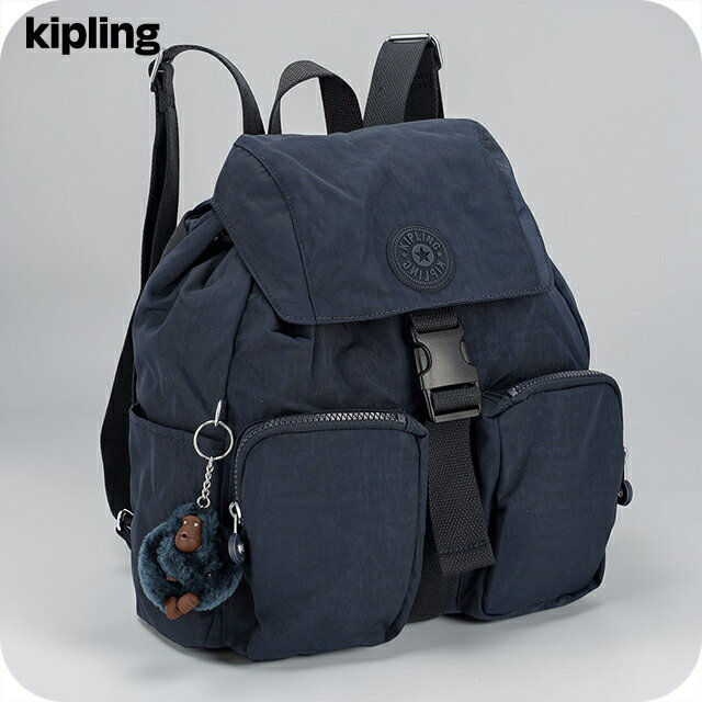 樂天商城 - キプリング バックパック レディース ブランド Kipling CHINA KIB8N34DX TRUE BLUE TONAL ネイビー 旅行 高級 おしゃれ プレゼント 女性 実用的 かわいい