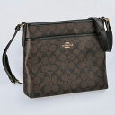 \2000円割引クーポン&全品5倍★当店限定/ コーチ ショルダーバッグ レディース COACH シグネチャー 29210 IMAA8 1 ブラウン ブラック 斜めがけ ブランド 高級 おしゃれ プレゼント 女性 実用的 かわいい
