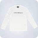 エンポリオ・アルマーニ Tシャツ メンズ ブランド EMPORIO ARMANI 8N1TN81JPZZ 0146 M ホワイト 敬老の日ギフト