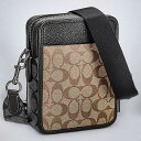\2000円割引クーポン&全品5倍★当店限定/ コーチ ショルダーバッグ メンズ レディース ブランド COACH シグネチャー CC090 QBTUP 1 カ...
