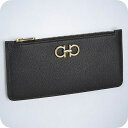 フェラガモ カードケース メンズ レディース Ferragamo 220404CALF NERR 758 555 ブラック 定期入れ ブランド 高級 おしゃれ ...