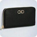 \さらに+4倍★今だけ!!/ フェラガモ 長財布 レディース Ferragamo 220405CALF NER 758 661 ブラック ウォレット ブランド ...