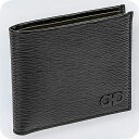 フェラガモ 二つ折り財布 メンズ Ferragamo 66A065PEBBLE NE DR 733 323 ブラック ウォレット ブランド 高級 おしゃれ プレゼント 実用的 敬老の日ギフト