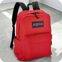 ジャンスポーツ リュック レディース JANSPORT JS0A4QUT レッド 旅行 ブランド 高級 おしゃれ プレゼント 女性 実用的 かわいい