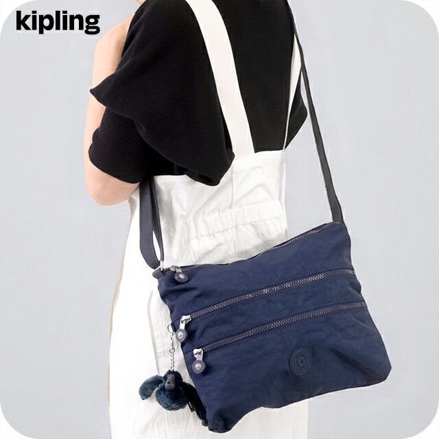 キプリング ショルダーバッグ レディース Kipling K1333596V ブルーブルー2 斜めがけ ブランド 高級 おしゃれ プレゼント 女性 実用的 かわいい