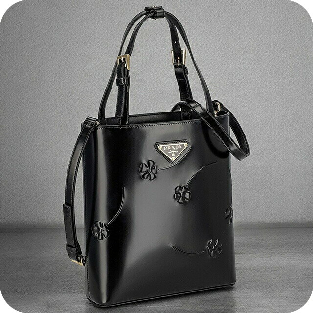 樂天商城 - プラダ ハンドバッグ レディース ブランド PRADA レザー 1BA401 ブラック