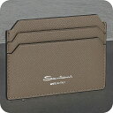 サントーニ カードケース メンズ レディース ブランド Santoni UFPPA2377-FOAN ブラウン