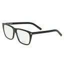 サンローラン 眼鏡 メンズ レディース ブランド SAINT LAURENT SL 434 SLIM ブラック 敬老の日ギフト