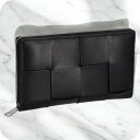 ボッテガ・ヴェネタ 長財布 メンズ レディース ブランド BOTTEGA VENETA レザー 649607-V47V1 ブラック ウォレット 高級 おしゃれ ...
