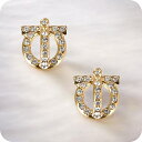 \2000円OFF+全品5倍★7/10限定/ フェラガモ ピアス レディース ブランド Ferragamo 760417 ゴールド