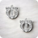 \2000円OFF+全品5倍★7/10限定/ フェラガモ ピアス レディース ブランド Ferragamo 760417 シルバー