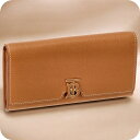 バ−バリ− 長財布 レディース ブランド BURBERRY 8049214 ライトブラウン ウォレット 高級 おしゃれ プレゼント 実用...